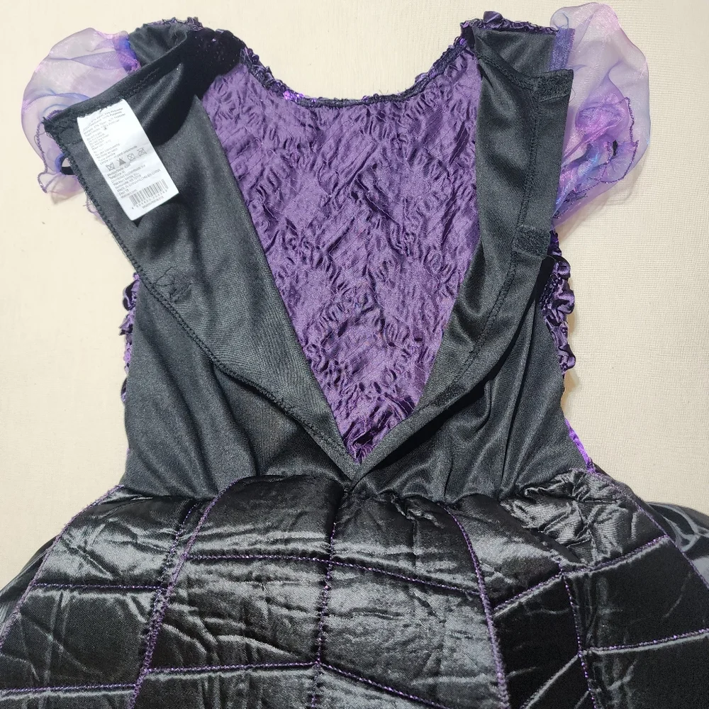 Spiderella Princess Purple Costume Dress